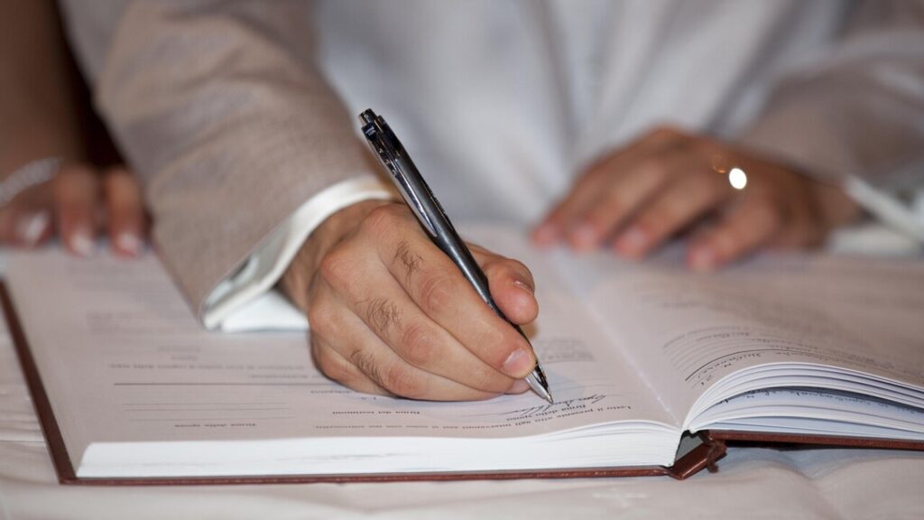Contrat de mariage en France en PDF à télécharger gratuitement